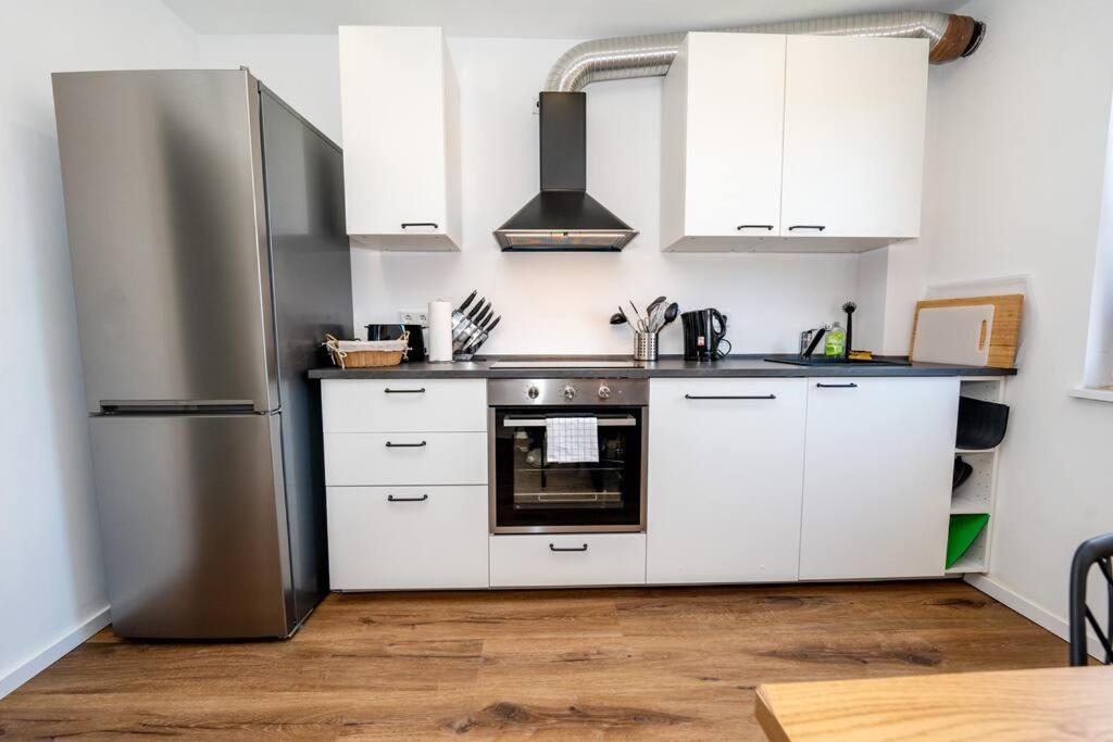 Moderne Maisonette Wohnung Im Fluesseviertel BRE Dış mekan fotoğraf